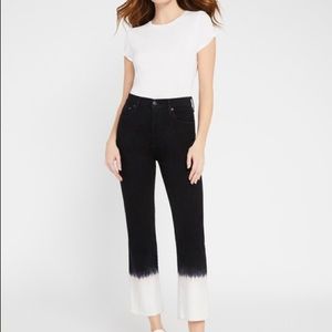 Alice and Olivia Eclipse High Rise Jeans